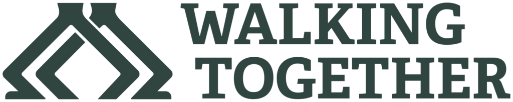 Walking Together word mark logo